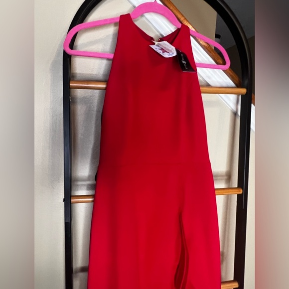 New ▶️ BETSY & ADAM ◀️ Tiered Ruffles Scuba Crepe Gown 4 Petite - Picture 10 of 14